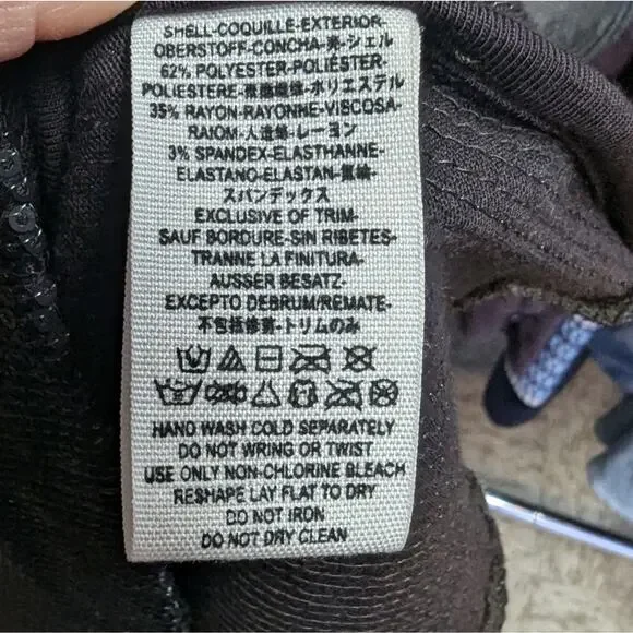 Free People Drenched in Sequins Shimmery Ombre Scoop Back Mini Dress Gunmetal XS - Picture 7 of 8